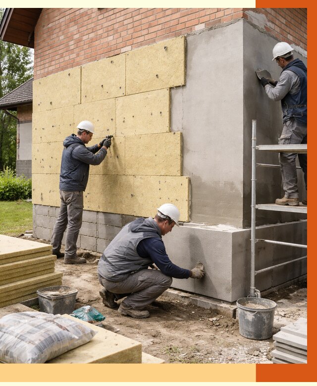 Утепление частного дома в Лысьве под ключ от 7693 руб/м2 — недорого | ТепломастерЛсь