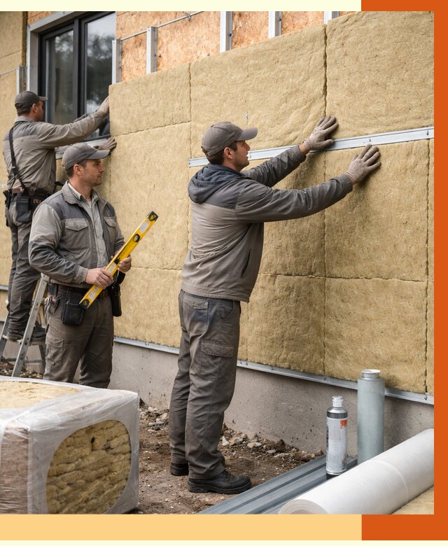 Утепление дома из SIP панелей в Лысьве от 6359 руб./м² под ключ | ТепломастерЛсь