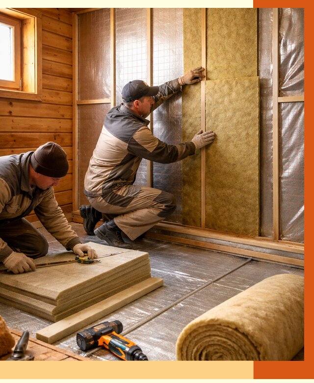 Утепление бани изнутри в Лысьве под ключ от 4308 руб./м² | ТепломастерЛсь