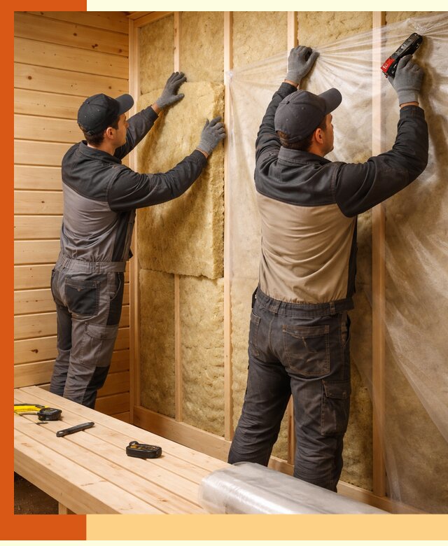 Профессиональное утепление сауны в Лысьве с гарантиями качества