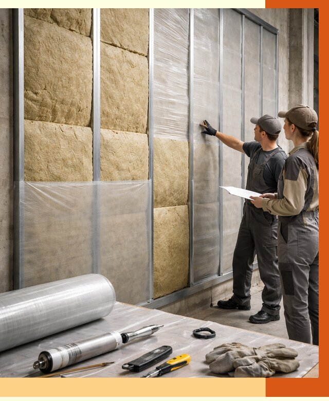 Утепление склада химсырья в Лысьве от 4616 руб. под ключ | ТепломастерЛсь