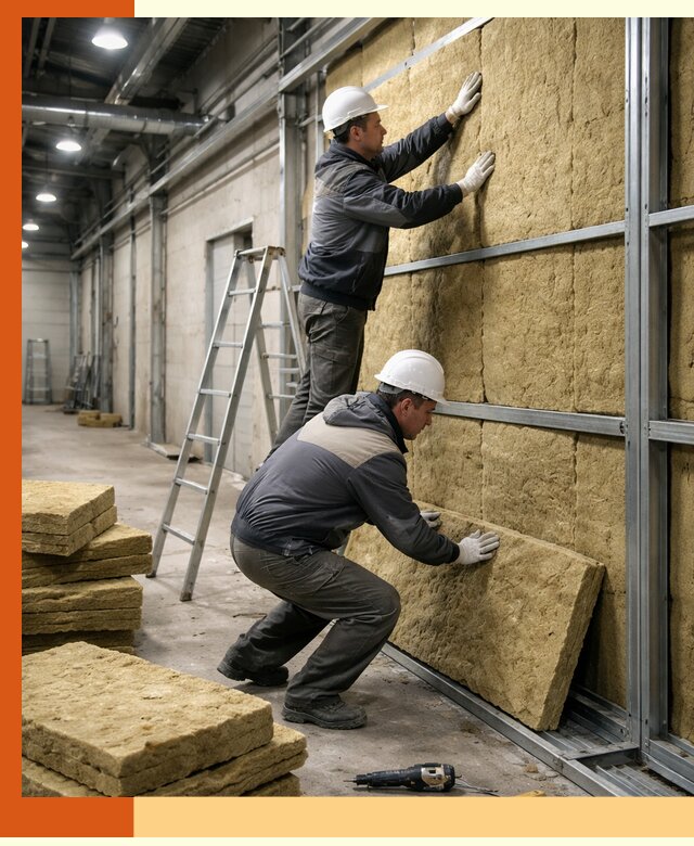 Утепление цеха под ключ в Лысьве с гарантией качества