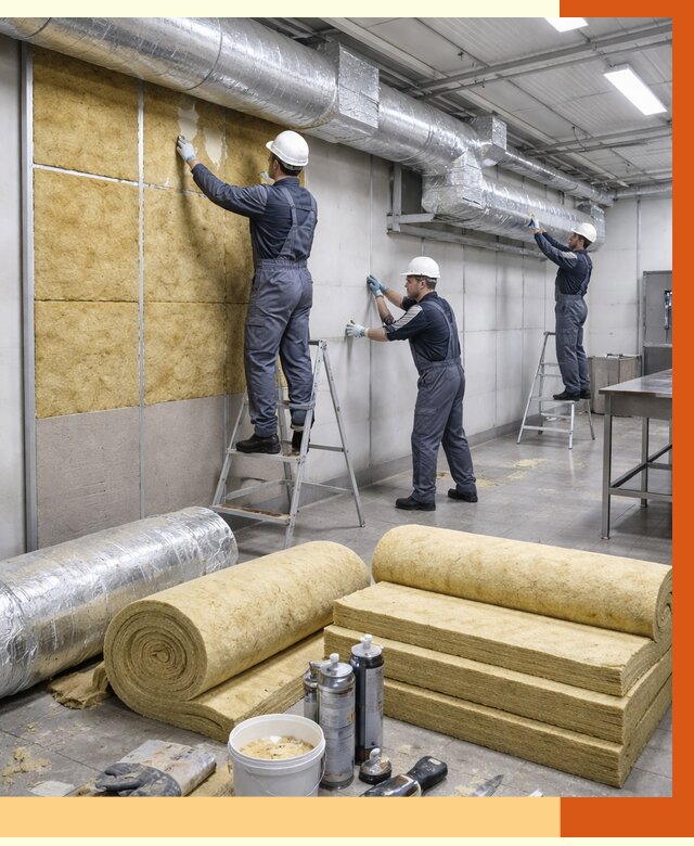 Утепление пищевого цеха в Лысьве от 12821 руб./м² — комплексно под ключ | ТепломастерЛсь