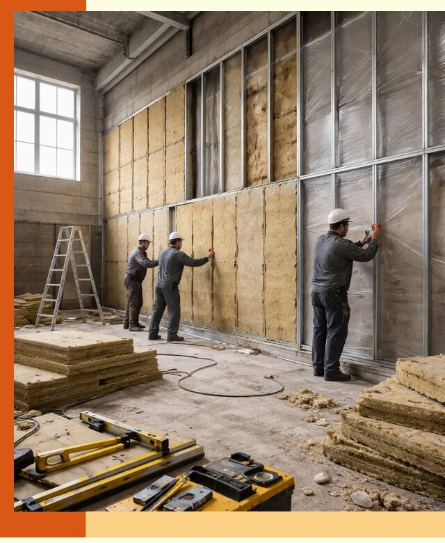 Утепление спортивного зала в Лысьве качественно и недорого