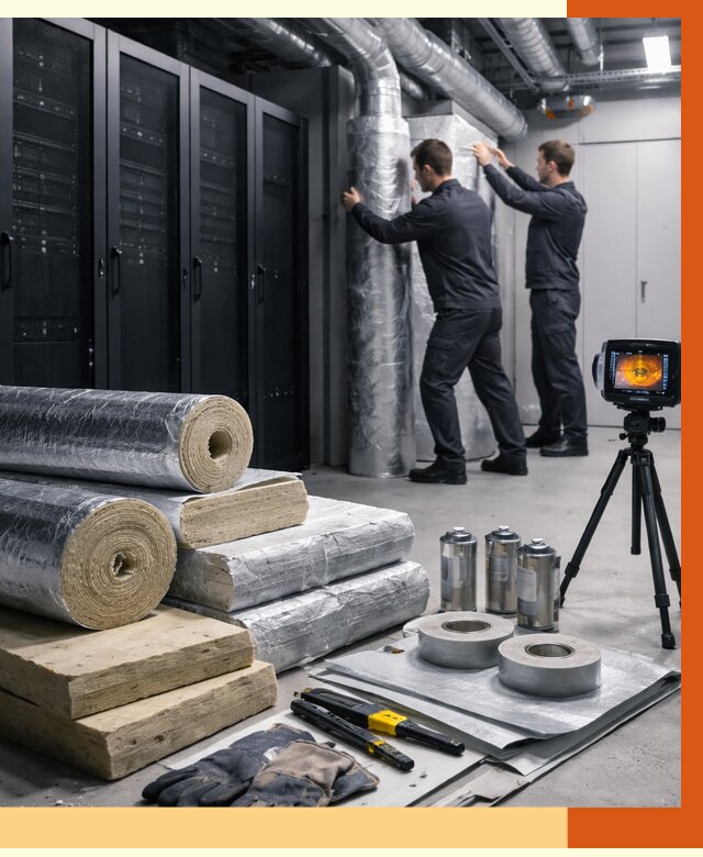 Утепление серверной в Лысьве от 8718 руб./м² — комплексно под ключ | ТепломастерЛсь