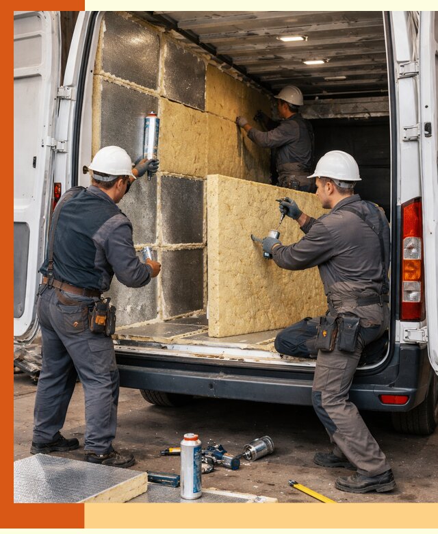 Утепление фургона-рефрижератора в Лысьве для сохранения температуры