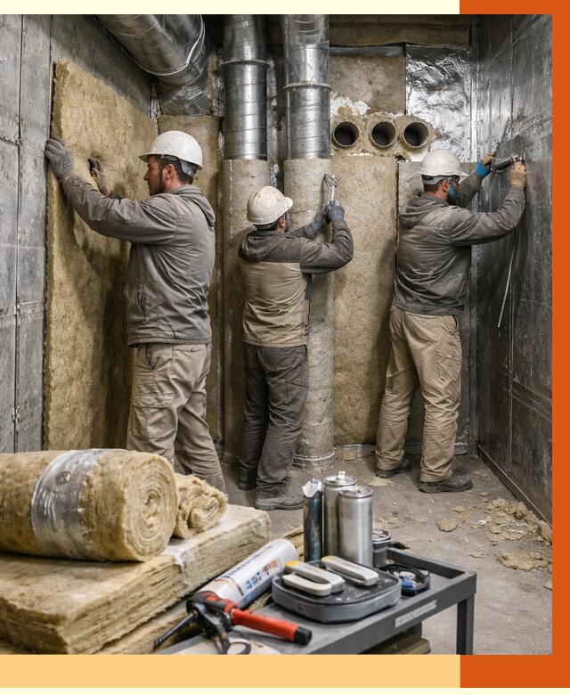 Утепление венткамеры в Лысьве под ключ от 1487 руб. — профессионально | ТепломастерЛсь