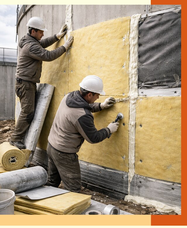 Утепление резервуара в Лысьве от 28207 руб/м2 — монтаж ППУ и комплекс под ключ | ТепломастерЛсь