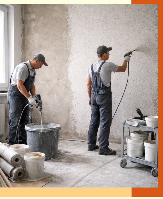 Утепление стен жидкой теплоизоляцией в Лысьве от 4308 руб/м² | ТепломастерЛсь