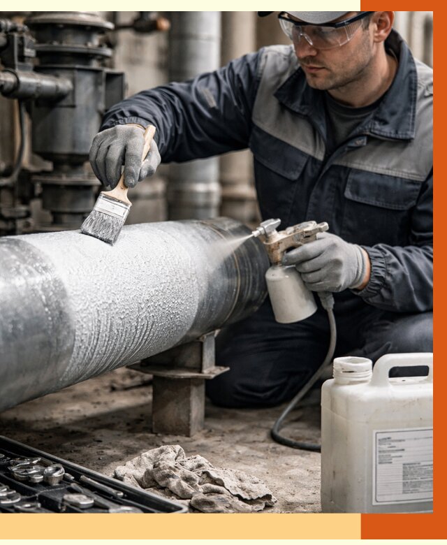 Утепление оборудования жидкой теплоизоляцией в Лысьве от 4616 руб. | ТепломастерЛсь