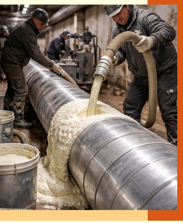 Утепление теплотрассы жидкой теплоизоляцией в Лысьве от 4308 руб. | ТепломастерЛсь