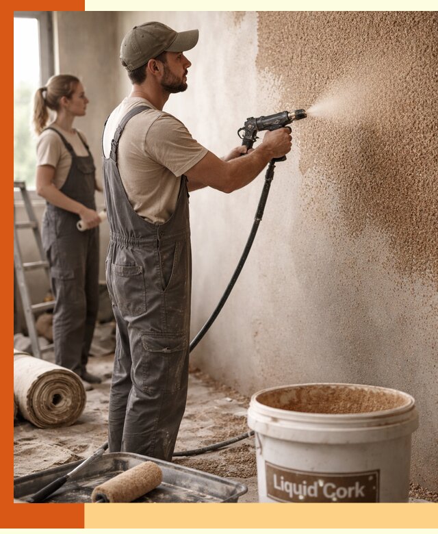 Утепление стен жидкой пробкой в Лысьве эффективное и долговечное