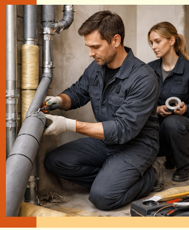 Шумоизоляция труб в Лысьве: профессиональная звукоизоляция под ключ