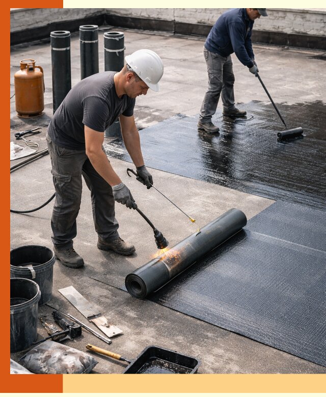 Гидроизоляция кровли в Лысьве — надежная защита от протечек