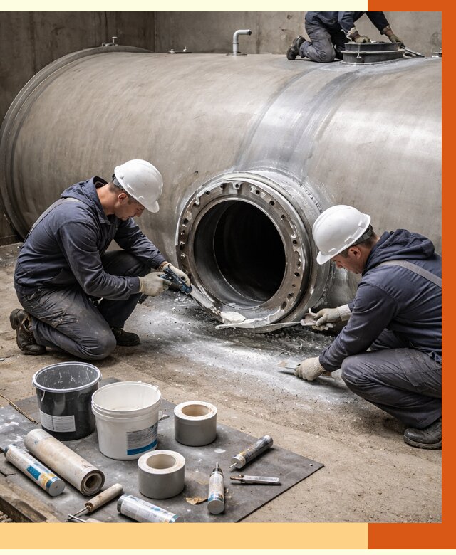 Гидроизоляция резервуара с топливом в Лысьве от 76928 руб. под ключ | ТепломастерЛсь