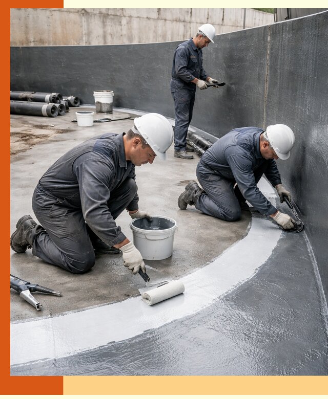 Гидроизоляция резервуара для топлива в Лысьве