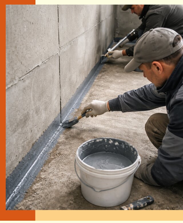 Гидроизоляция швов зданий и конструкций в Лысьве