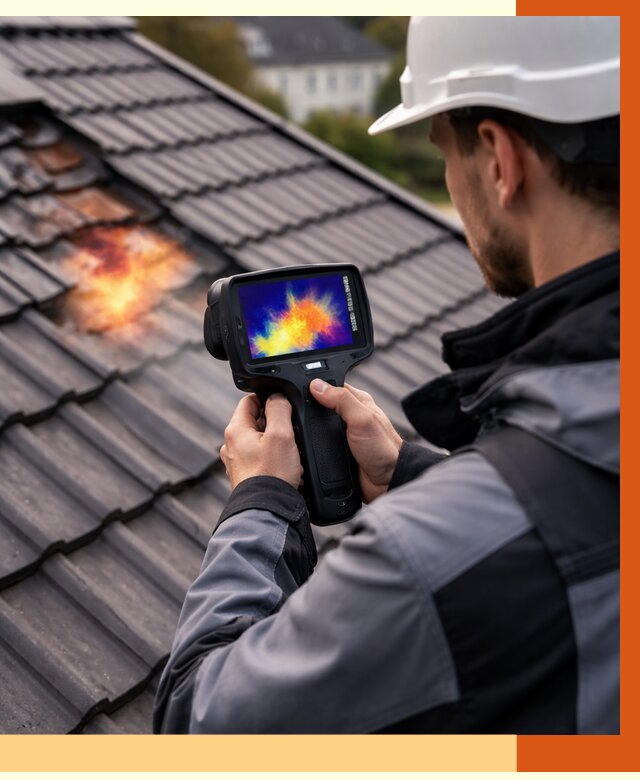 Тепловизионное обследование кровли в Лысьве от 4616 руб. — ТепломастерЛсь под ключ