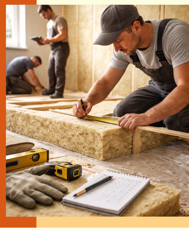 Расчет толщины утеплителя для зданий и помещений в Лысьве